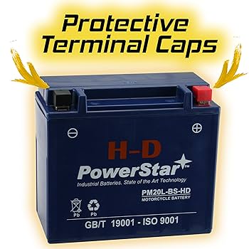 Amazon.com: PowerStar H-D UBVT-1 YTX20HL-BS 65989-97